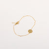 Simple Style Classic Style Constellation Stainless Steel Plating Inlay Zircon 18k Gold Plated Bracelets