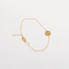 Simple Style Classic Style Constellation Stainless Steel Plating Inlay Zircon 18k Gold Plated Bracelets