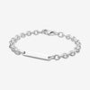 Simple Style Solid Color Sterling Silver Plating Inlay Zircon Bracelets