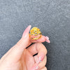 1 Piece Simple Style Flower Brass Plating Open Ring