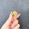 1 Piece Simple Style Flower Brass Plating Open Ring