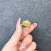 1 Piece Simple Style Flower Brass Plating Open Ring