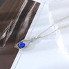 Simple Style Heart Shape Bottle Alloy Plating Inlay Artificial Crystal Women'S Pendant Necklace