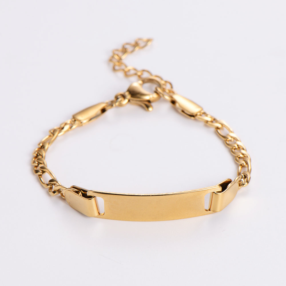 Casual Simple Style Geometric 304 Stainless Steel Kid'S Bracelets