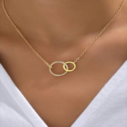 Casual Simple Style Solid Color Copper Plating Inlay Zircon 18k Gold Plated Pendant Necklace