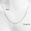 Elegant Basic Necklace Sterling Silver Plating Hollow Out White Gold Plated Rhodium Plated Necklace