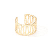 Ig Style Geometric Metal Plating Women's Bangle