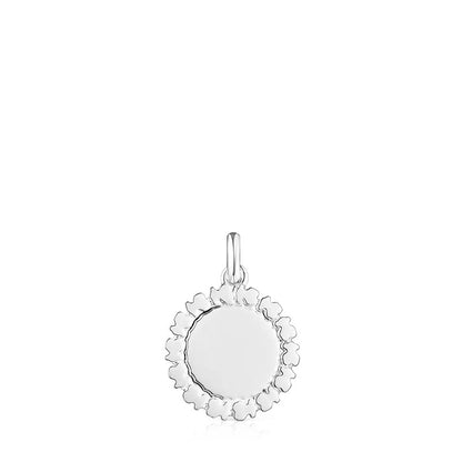 Casual Oval Sterling Silver Inlay Natural Stone Charms