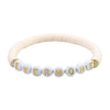 Simple Style Letter Number Soft Clay Beaded Unisex Bracelets