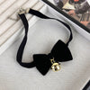 Sexy Bow Knot Cloth Plating Gold Plated Women'S Choker