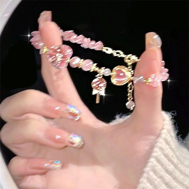 Cute Sweet Geometric Flower Alloy Wholesale Bracelets