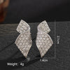 1 Pair Elegant Cute Solid Color Plating Inlay Copper Artificial Pearls Artificial Diamond Silver Plated Ear Studs