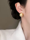 1 Pair Casual Elegant Solid Color Imitation Pearl Ear Studs