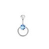 Simple Style Round Stainless Steel Zircon Belly Ring In Bulk