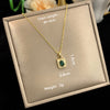 Elegant Letter Moon Stainless Steel Copper Plating Inlay Zircon 14k Gold Plated 18k Gold Plated Silver Plated Pendant Necklace