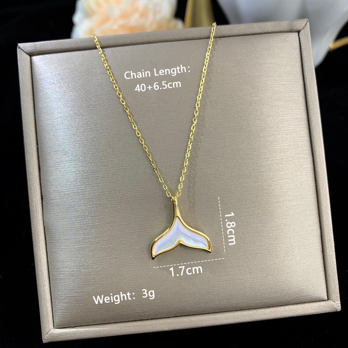 Elegant Letter Moon Stainless Steel Copper Plating Inlay Zircon 14k Gold Plated 18k Gold Plated Silver Plated Pendant Necklace