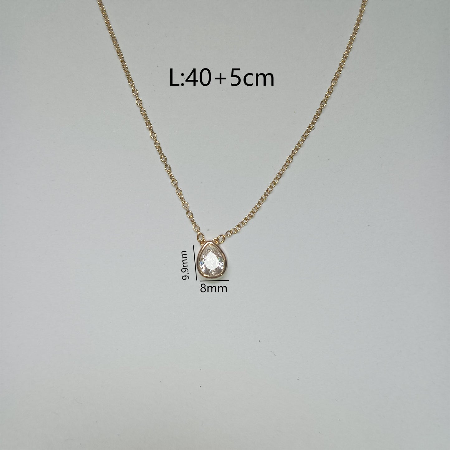 Simple Style Heart Shape Stainless Steel Plating 18k Gold Plated Necklace