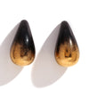 1 Pair Classic Style Solid Color Plating Stainless Steel 18k Gold Plated Ear Studs