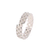 Simple Style Commute Heart Shape Artificial Pearl Alloy Beaded Inlay Zircon Women's Bracelets