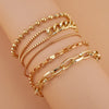 Simple Style Commute Heart Shape Alloy Inlay Zircon Women's Bangle