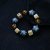 Retro Ethnic Style Geometric Ceramics Knitting Men's Bracelets