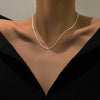 Simple Style Solid Color Titanium Steel Plating Necklace