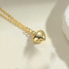 Vintage Style Simple Style Heart Shape Copper 14k Gold Plated Pendant Necklace