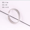 Casual Simple Style Solid Color Stainless Steel Plating Bangle