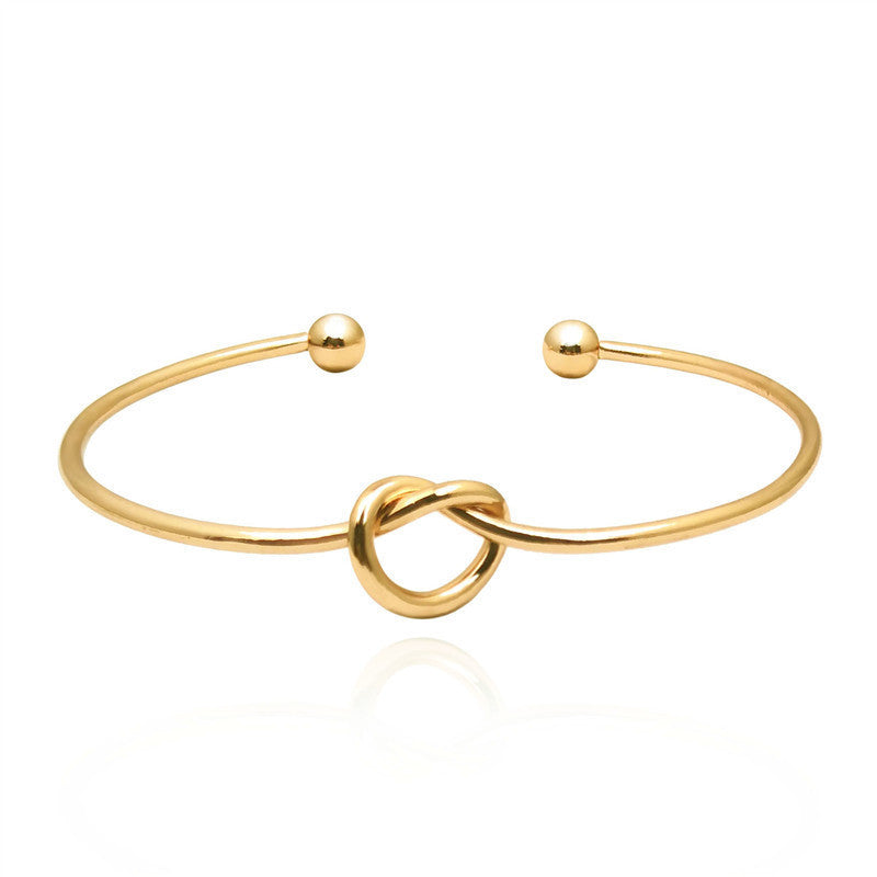 Simple Style Geometric Metal Plating Women's Bangle