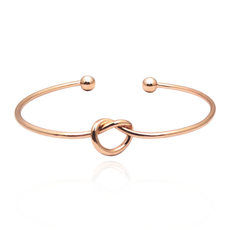 Simple Style Geometric Metal Plating Women's Bangle