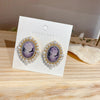 1 Pair Elegant Simple Style Human Inlay Alloy Artificial Pearls Ear Studs