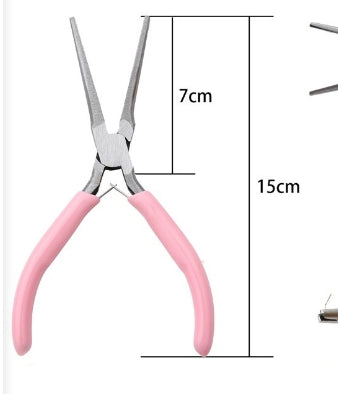 1 Piece Lady Solid Color Metal Pliers