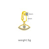 Casual Shiny Star Moon Heart Shape Stainless Steel Alloy White Gold Plated Gold Plated Rhinestones Glass Belly Ring In Bulk