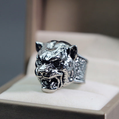 Hip-Hop Cool Style Animal Eye Rhombus Alloy Plating Unisex Rings