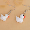 1 Pair Cute Cartoon Resin Drop Earrings