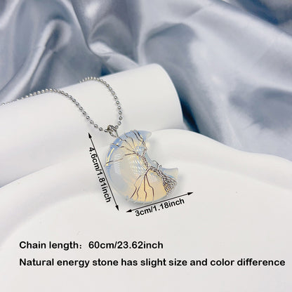 Ethnic Style Bohemian Geometric Natural Stone Plating Gold Plated Rhodium Plated Silver Plated Pendant Necklace