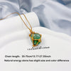 Ethnic Style Bohemian Geometric Natural Stone Plating Gold Plated Rhodium Plated Silver Plated Pendant Necklace