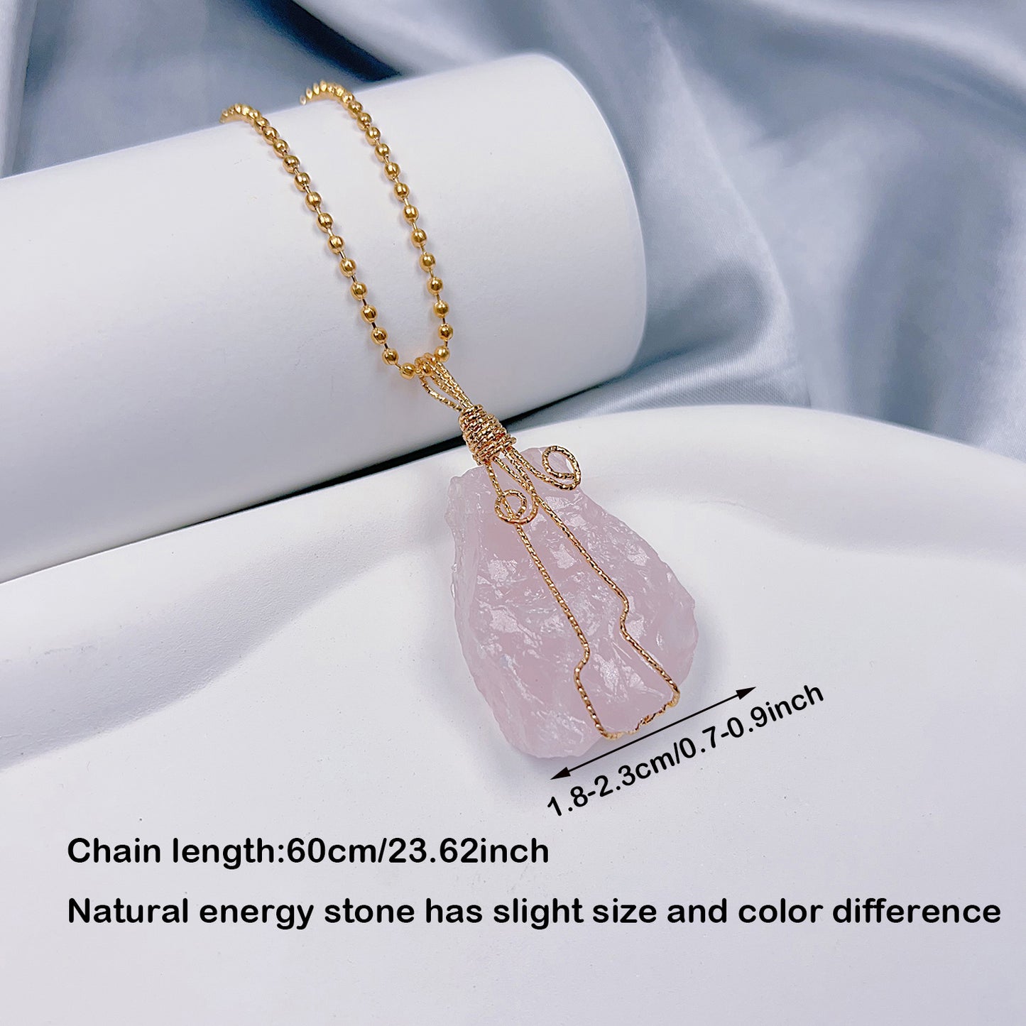 Ethnic Style Bohemian Geometric Natural Stone Plating Gold Plated Rhodium Plated Silver Plated Pendant Necklace