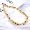 Simple Style Solid Color Copper Beaded Plating Gold Plated Necklace