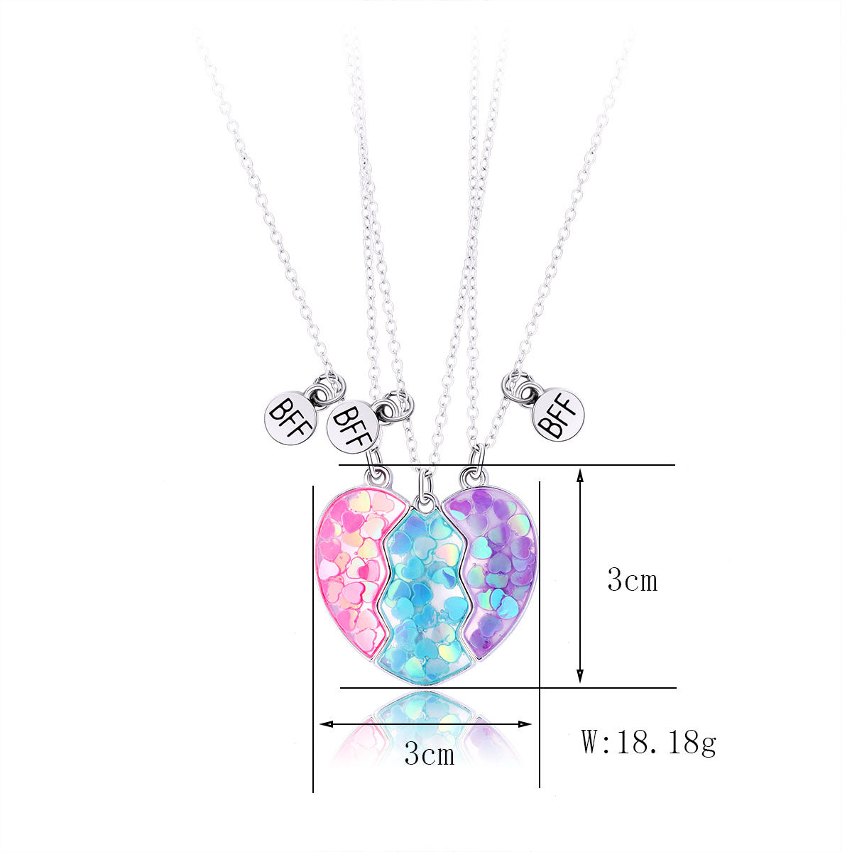 Casual Cute Star Heart Shape Alloy Kid's Pendant Necklace