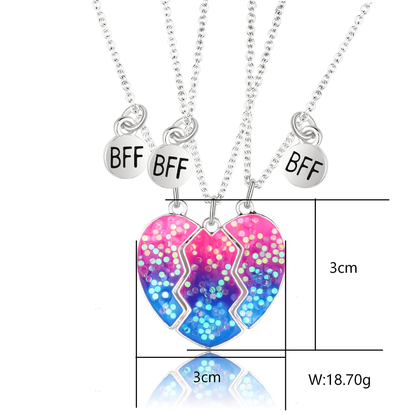 Casual Cute Star Heart Shape Alloy Kid's Pendant Necklace