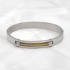 Basic Commute Solid Color Stainless Steel Plating Bangle