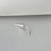 Casual Exaggerated Simple Style Solid Color Stainless Steel Eyebrow Nails Ear Studs In Bulk