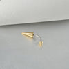 Casual Exaggerated Simple Style Solid Color Stainless Steel Eyebrow Nails Ear Studs In Bulk