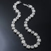 Hip-hop Cool Style Geometric Rhinestones Alloy Wholesale Necklace