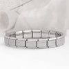 Hip-hop Retro Solid Color Stainless Steel Plating Bracelets