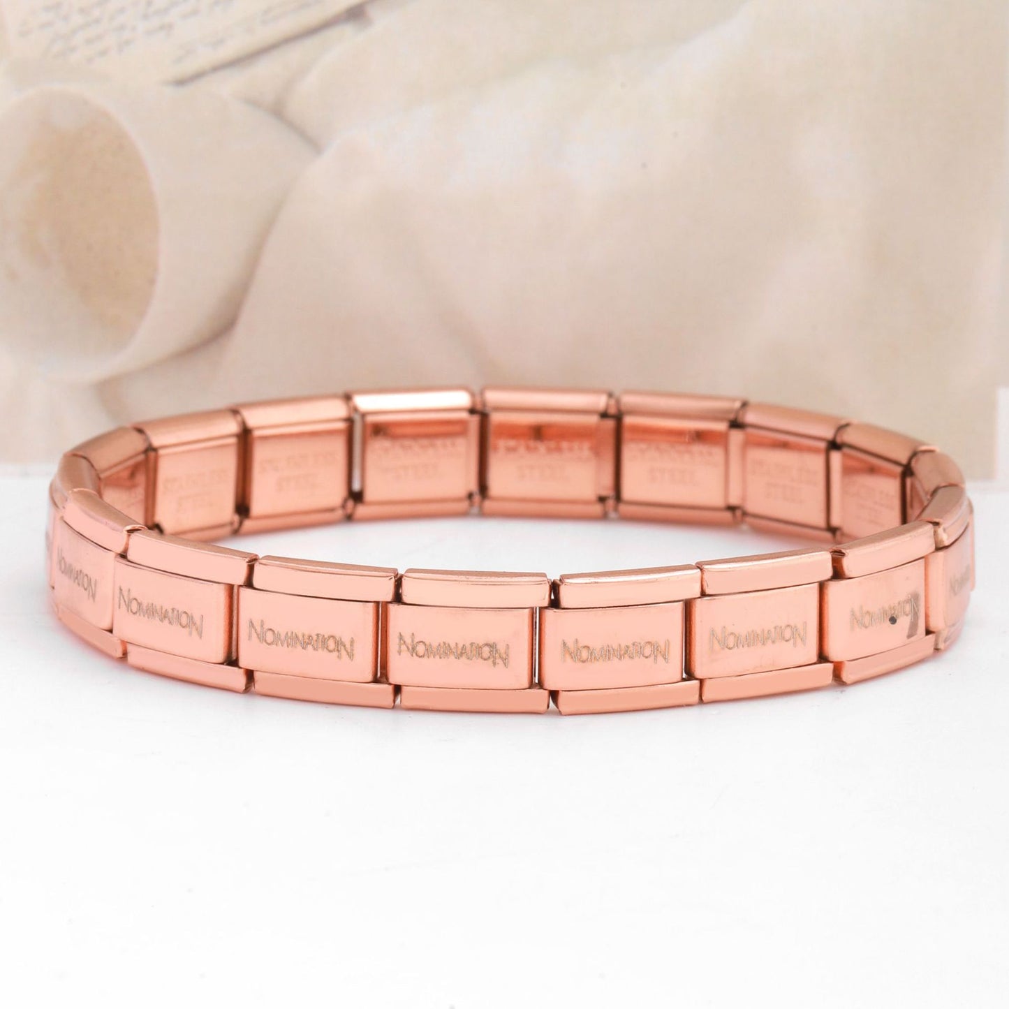 Hip-hop Retro Solid Color Stainless Steel Plating Bracelets