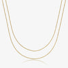 Ig Style Simple Style Solid Color Sterling Silver Plating 18k Gold Plated White Gold Plated Necklace