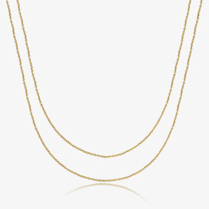 Ig Style Simple Style Solid Color Sterling Silver Plating 18k Gold Plated White Gold Plated Necklace