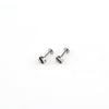 Simple Style Solid Color Pure Titanium Lip Stud In Bulk